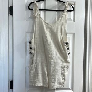 L space romper cover up